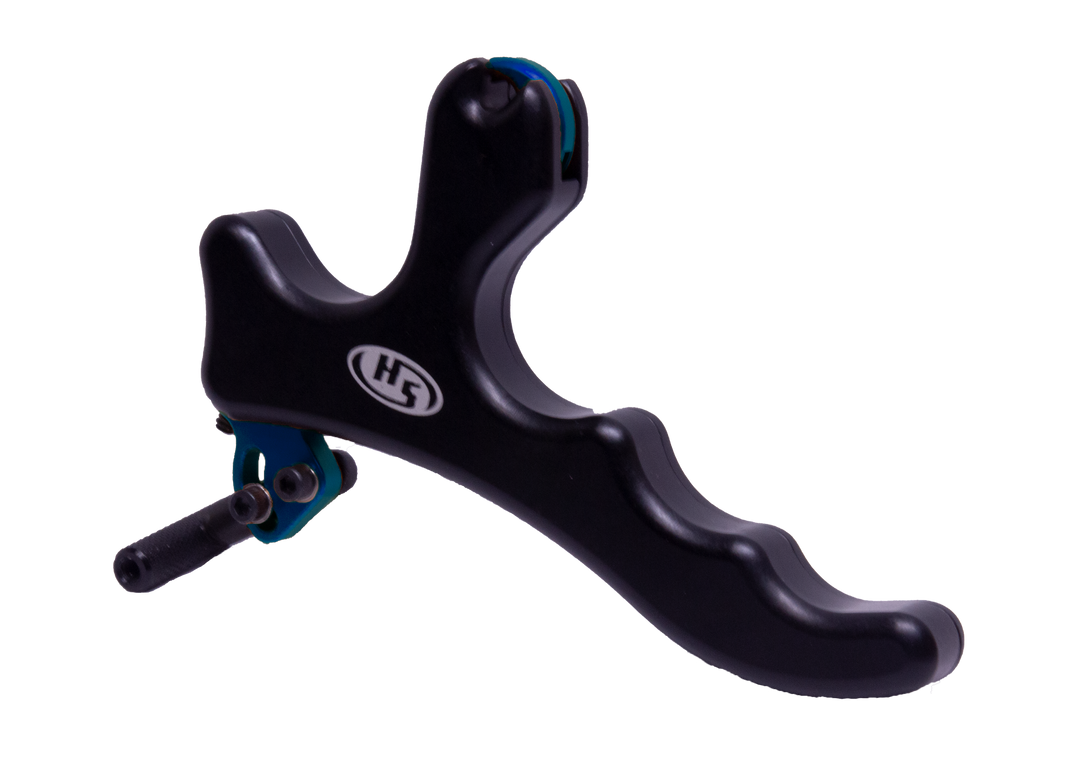 Hot Shot Vapor Release 4 Finger Black - B.A. Bowstrings Hot Shot Vapor Release 4 Finger Black - B.A. Bowstrings